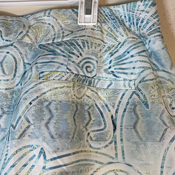NWT. Zenergy by Chico’s 3 (US 16) Neema Sunwash Print Skort. - Picture 12 of 12